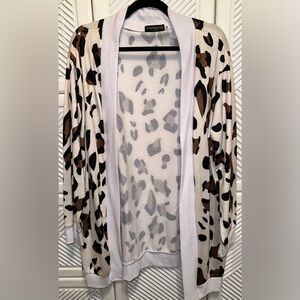 Leopard Print Cardigan